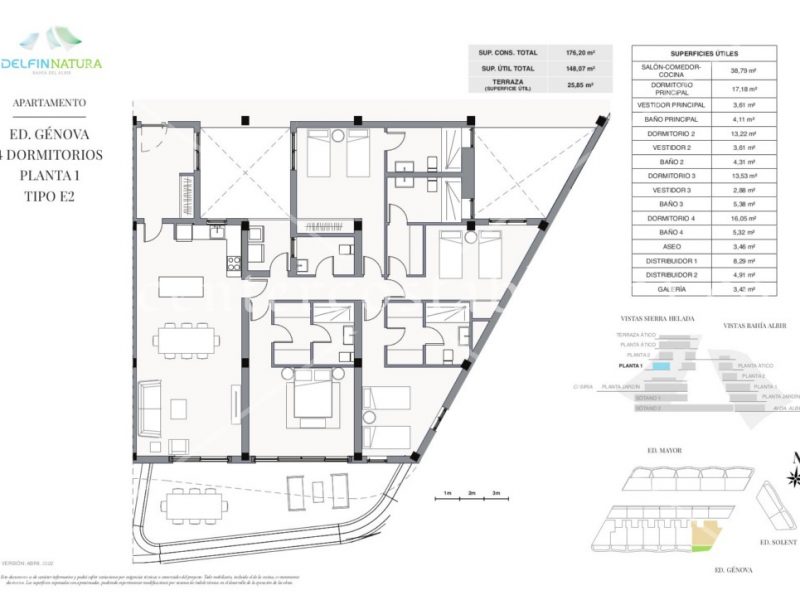 REF: A040C Albir luxe nieuwbouw appartementen